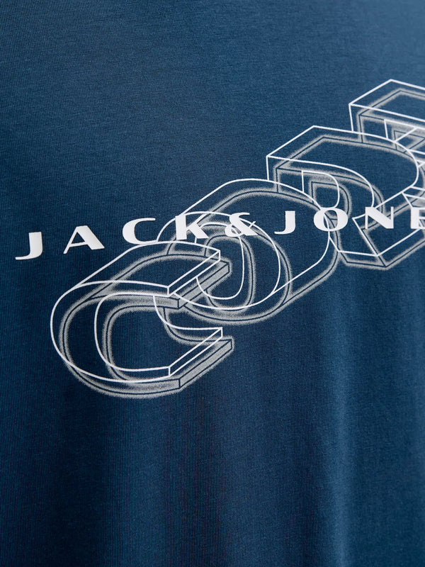 Jack & Jones Fusion Big Branding Tee - Titan