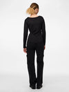 Pieces Nerja Reversible Top - Black