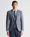 Remus Uomo 3 Piece Suit Blue Check