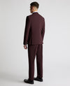 Remus Uomo 3-Piece Massa Suit - Dark Red