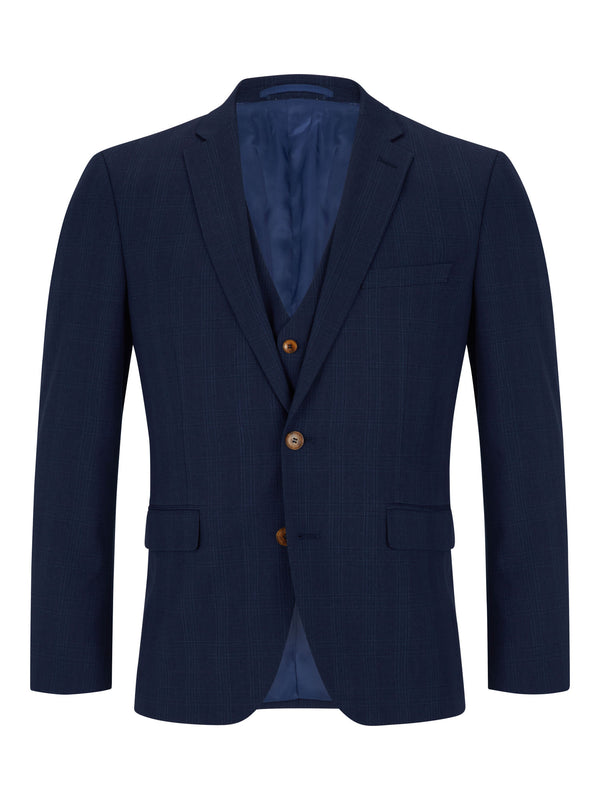 Daniel Grahame Damon 3 Piece Suit - Blue