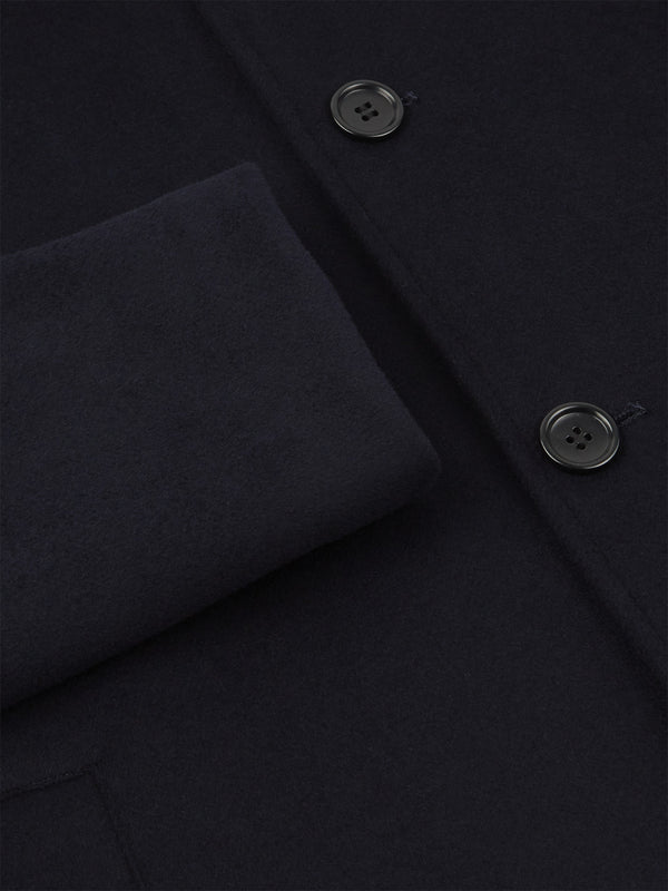 Daniel Grahame Watson Wool Coat Blue 90206/28 (size 42)