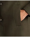 Remus Uomo Jonah Tailored Wool Coat - Green