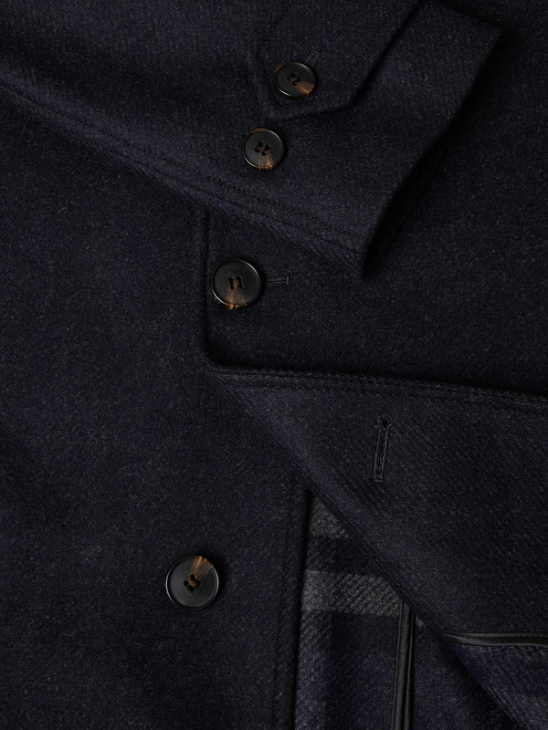 Douglas Edwards Tailored Coat - Navy