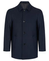 Daniel Grahame Bales Wool Coat 90605/29 - Navy