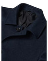 Daniel Grahame Bales Wool Coat 90605/29 - Navy