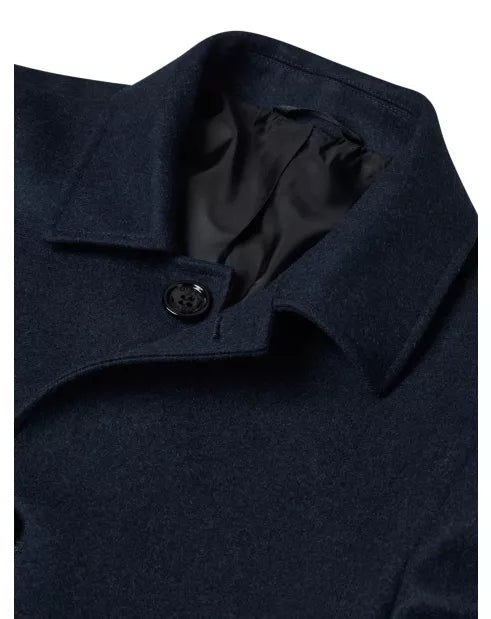 Daniel Grahame Bales Wool Coat 90605/29 - Navy