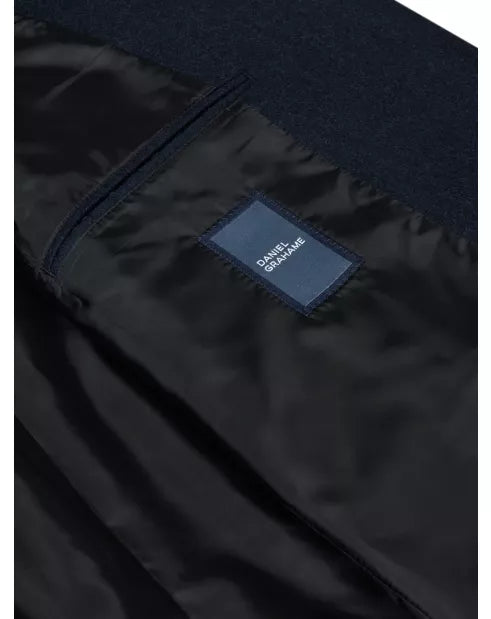 Daniel Grahame Bales Wool Coat 90605/29 - Navy