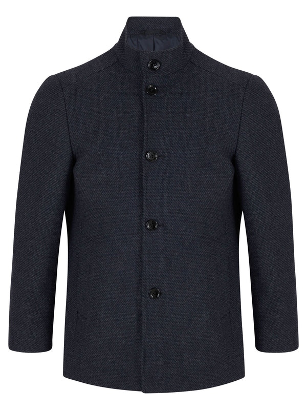 Daniel Grahame Watson Overcoat Blue