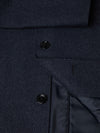 Daniel Grahame Watson Overcoat Blue