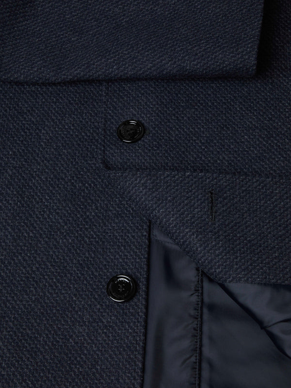 Daniel Grahame Watson Overcoat - Blue