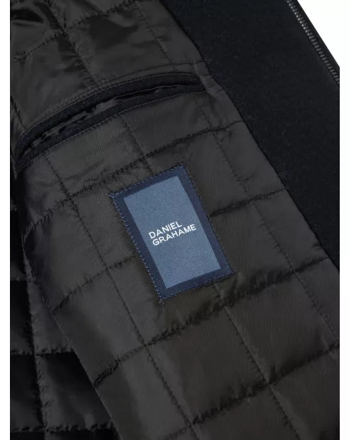 Daniel Grahame Bowmont Tailored Wool Coat - Brown
