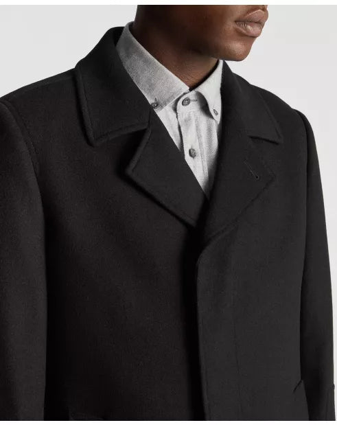 Remus Uomo Lochlan Wool Coat 90700/00 - Black