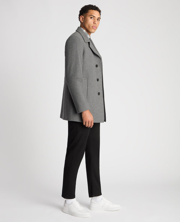 Remus Uomo Lochlan Tailored Coat - Grey