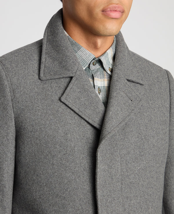 Remus Uomo Lochlan Tailored Coat - Grey