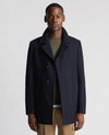 Remus Uomo Lochlan Tailored Coat - Navy