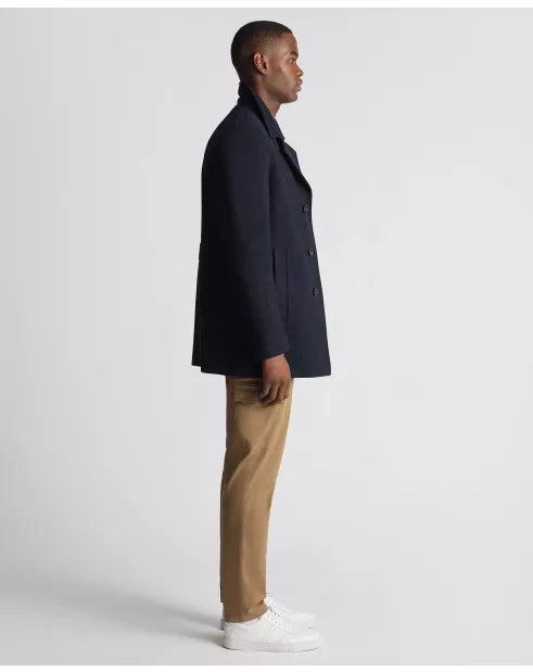 Remus Uomo Lochlan Wool Coat 90700/78 - Navy