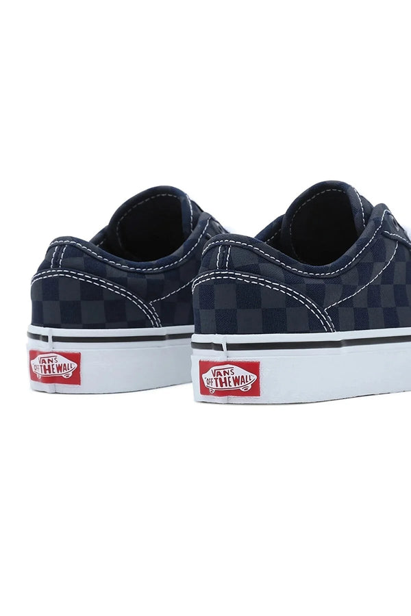 Vans grey checkerboard sales atwood