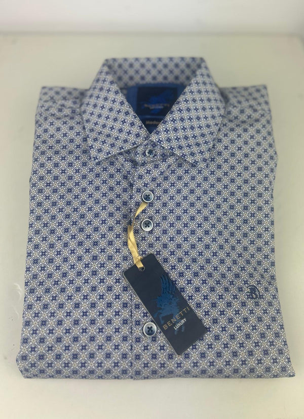 Benetti Marlow Shirt - Biscuit