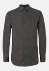 Jack & Jones Parker Melange Long Sleeve Shirt - Black