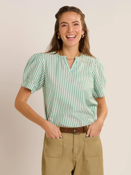 Brakeburn Bruni Blouse - Green