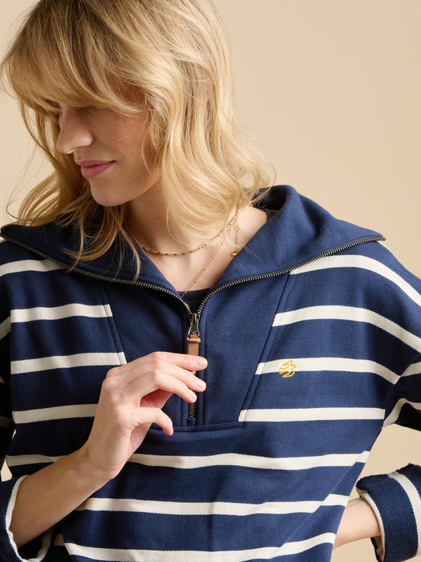 Brakeburn Navy Quarter Zip