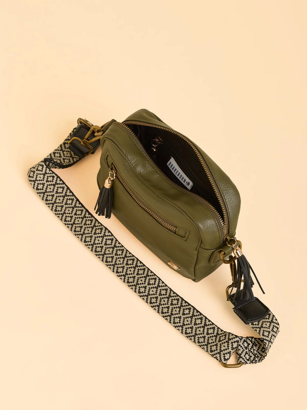 Brakeburn Sierra Box Crossbody Bag - Khaki