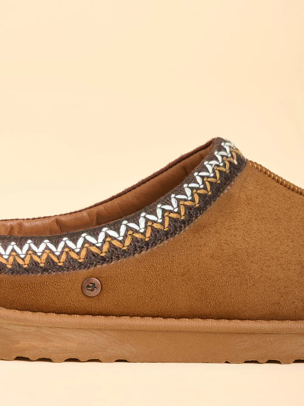 Brakeburn Frosty Morning Slipper - Brown