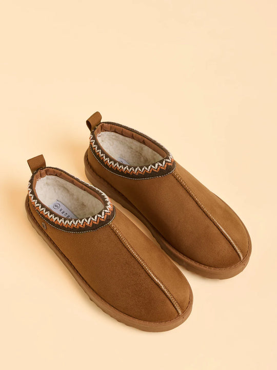 Brakeburn Frosty Morning Slipper - Brown
