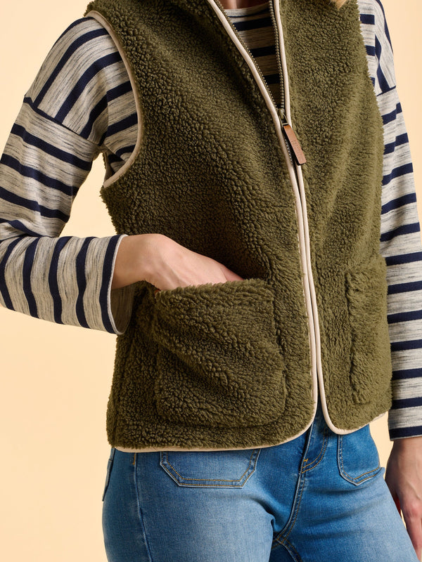Brakeburn Snug Gilet - Green