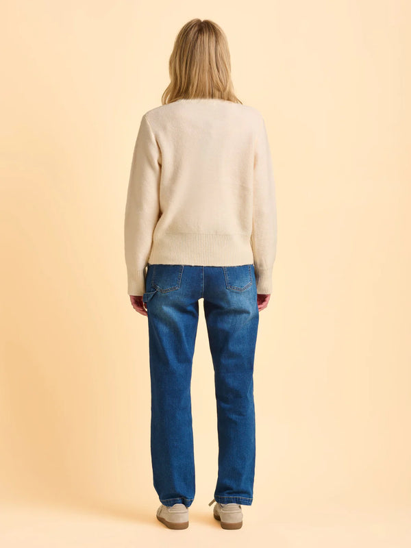 Brakeburn Pebble Cardigan - Cream