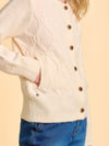 Brakeburn Pebble Cardigan - Cream