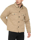 Jack & Jones Baxter Quilted Overshirt - Cornstalk