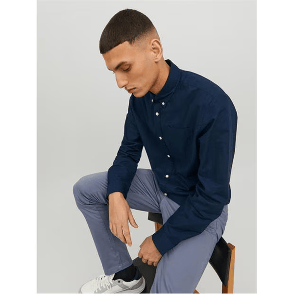 Jack & Jones Classic Oxford Shirt - Navy Blazer