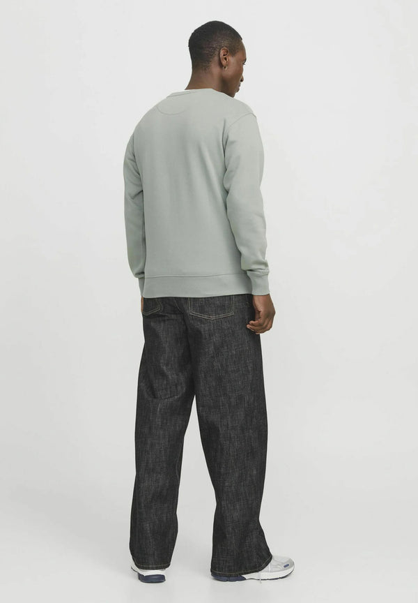 Jack & Jones Star Basic Sweat Crew Neck - Iceberg Green