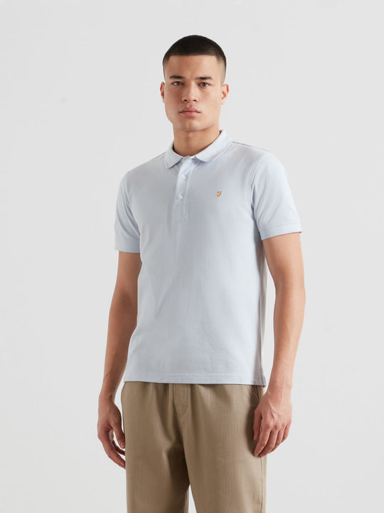 Farah Blanes Polo - Blue Nickle