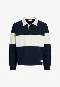 Jack & Jones Frederiksberg Blocking Sweat Polo - Sky Captain