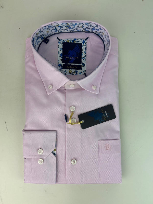 Benetti Oxford Shirt - Pink