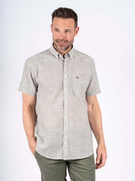 Pre End Edwin Short Sleeve Shirt - Four Leaf Clover