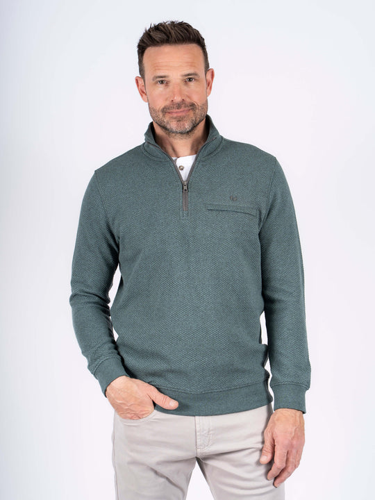 Pre End Alf Sweat Zip - North Atlantic