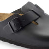 Birkenstock Boston Natural Leather - Black 0060193