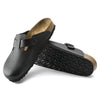 Birkenstock Boston Natural Leather - Black 0060193