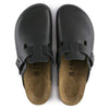 Birkenstock Boston Natural Leather - Black 0060193