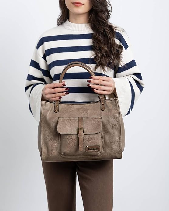 Refresh Handbag Taupe -183318