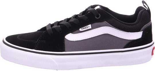 Vans Filmore Suede Canvas Trainers - Black/Pewter