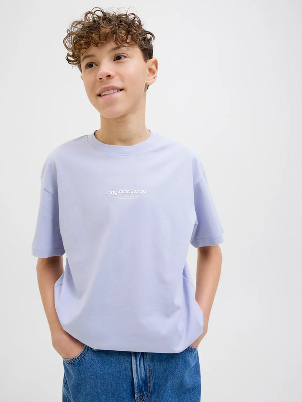 Jack & Jones Boys Vesterbro Tee Cosmic Sky