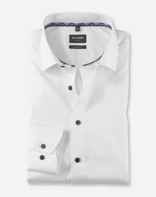 Olymp Luxor Modern Fit Shirt - White [#1290/64/00]