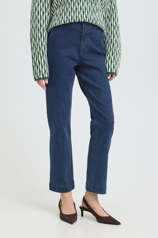 B. Young  Kafka Dixi Straight Jeans - Blue Denim