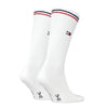 Tommy Hilfiger Unisex Crew Socks 2 Pack White