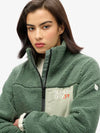 Superdry Fleece Trekker Jacket - Laurel Khaki